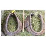 (2) HORSE COLLARS