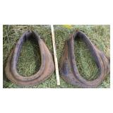 (2) HORSE COLLARS