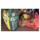 Six Assorted Bags Charcoal. ATG