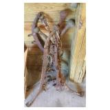 (4) HAMES & HORSE SHOES