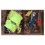 PLIERS, WRENCHES, MISC. TOOLS & HARDWARE