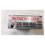 (20) Rnds. OF 338 WIN MAG