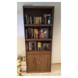 BOOK CABINET (28in.Wx11 1/2in.Dx71in.T)