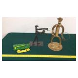 JD CRAWLER TRACTOR, GOLDEN VET & RR SPIKE RIFLEMAN