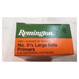 (1,000)+/- REMINGTON No.9 1/2 LRG. RIFLE PRIMERS