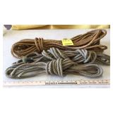 Two long heavy rope