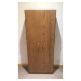 WOODEN CABINET (24in.Wx11 1/2in.Dx59in.T)