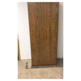 WOODEN CABINET (30in.Wx16in.Dx71in.T)