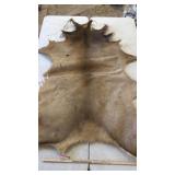 TANNED ELK HIDE