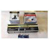 Motion Light, Light w/fan, 4 Track Lighting Kit