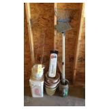 THERMOMETER, RAKE, TOMATO CAGES & MORE (ATG)