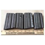 (4) .223 (20) RND. RIFLE MAGAZINES