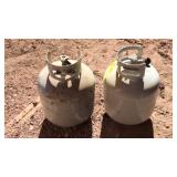 (2) PROPANE BOTTLES 20 POUND