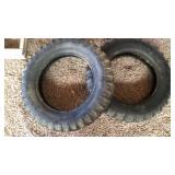 (2) UNIROYAL TIRES SIZE 5.00-15 SL