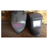 (2) welding helmets ATG