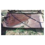 (2) STONE BOAT/SLED & OTHER