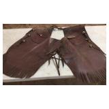 J.K LEATHER CHAPS