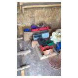 CHICKEN FEEDERS, HEAT LAMP, BEDDING, & MORE