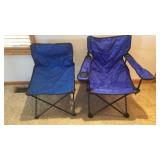 (2) CAMP CHAIRS W/CARRY BAGS
