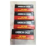 (200) .40 S&W 180Gr FMJ