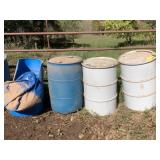 4 BARRELS and a BEAN BAG