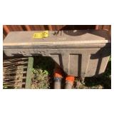TRUCK LOCK BOX, WIRE REELS, STOCK TUBS, etc