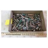 LARGE ASSORTMENT OF SAE/METRIC SOCKETS
