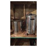 ELECTRIC COFFEE MAKER, X-MAS WRAP TOTES & MISC.
