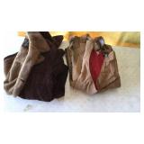 Menï¿½sShop Leather Coat plus CARHARTT Bibs