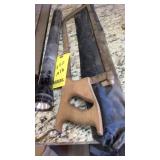 HandSaw, Giant Flashlight, Tent Rods