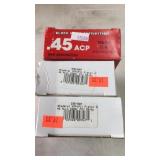 (150) .45 ASSORTED Gr lead and FMJ (NEW)