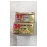 (40) .40 S&W 165 Gr FTX