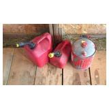 (3) GAS CANS