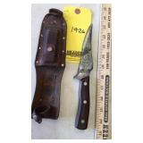 Old Timer Schrade 150T Knife in Sheath