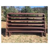 (9) 10ft.x6ft. HD STEEL TUBING CORRAL PANELS