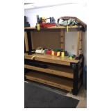WOODEN ARMORERï¿½S/RE-LOADING BENCH