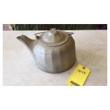 Large Cast Aluminum Tea Pot