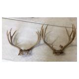 (2) EURO DEER ANTLER CAPS