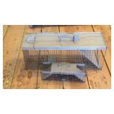 (2) LIVE TRAPS