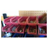 BOLTS, DUCT TAPE, STEEL BRUSHES & BINS