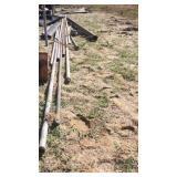 28ft.L GALVANIZED PIPING & CANVAS/RUBBER BELT