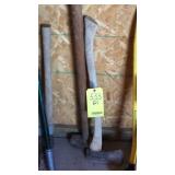 AXE & SLEDGE HAMMER