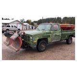 1986 CHEVROLET D30 MILTARY CUSTOM DELUXE 4x4 1986 CHEVROLET D30 MILTARY CUSTOM DELUXE 4x4