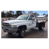 1998 RAM 3500 4WD W/DUMP BOX 1998 RAM 3500 4WD W/DUMP BOX