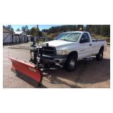 2005 Dodge 3/4 TON RAM 2500 4x4 TRUCK W/PLOW 2005 Dodge 3/4 TON RAM 2500 4x4 TRUCK W/PLOW