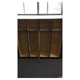 (2) WOOD CUBBY/ SHELVES (2) WOOD CUBBY/ SHELVES