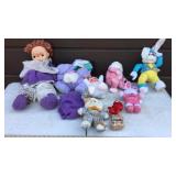 DOOLS, STUFFED TOYS IN TOTE DOOLS, STUFFED TOYS IN TOTE