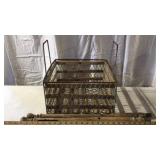 METAL BASKET, (2) SPINDLES & CHICKEN TRAYS METAL BASKET, (2) SPINDLES & CHICKEN TRAYS