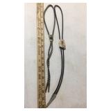 (2) BOLO TIES (SCORPION & AGATE) (2) BOLO TIES (SCORPION & AGATE)