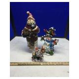SNOWMEN & SANTA CLAUS DECOR SNOWMEN & SANTA CLAUS DECOR